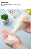 5pcs Botellas De Cosméticos Desechables Portátiles Para Viaje Loción Lavado De Cuerpo Shampoo Y Limpieza Facial Sellaje a Prueba De Fugas - details 5