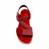 Calzados soraia, Sandalias Deportivas de Mujer con Cierre de Velcro, Suela Antideslizante y Amortiguada, Sandalia Abierta para Caminar, Senderismo o Uso Diario, Diseño Cómodo y Ligero para Verano Liso Casual - details 6