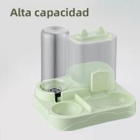 Tazón De Alimentos Para Mascotas Con Capacidad Grande Y Dispensador De Agua Alimentador Automático Para Gatos Y Perros Suministro De Alimentos Para Animales De Compañía - details 5