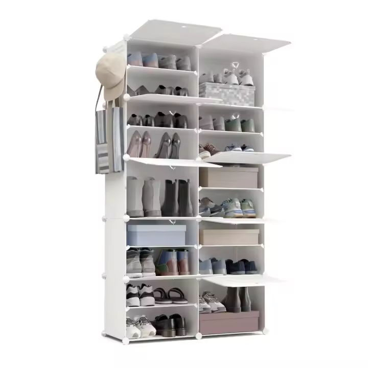 Newlux Zapateros Cube C10 10 Compartimentos, 40 pares (83x32x155cm) - 1