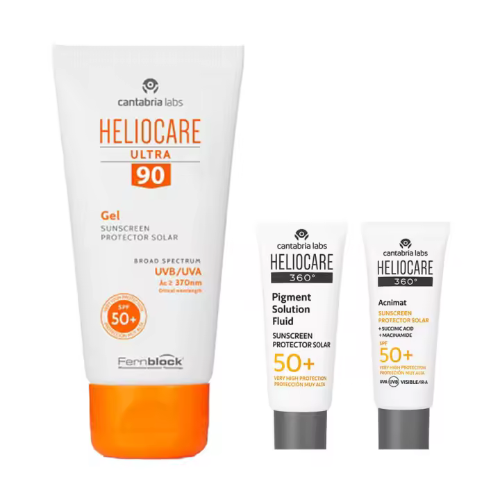 Heliocare SPF 90 Ultra Gel 50 ml is a high-protection sunscreen with a lightweight, non-greasy texture, perfect for sensitive skin. This gel formula offers strong UV defense while ensuring a comfortable, residue-free finish. - 1