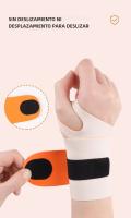 GOBYGO 1Pcs Muñequera Ajustable De Compresión Ultrafina Para Esprainas Y Tunnel Carpal Dolor Soporte De Muñeca Elástico Unisex - details 4