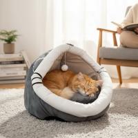 COTTECOTA- Cama Cueva para Mascotas Pequeñas 30 cm y 40cm– Cama Tipo Igloo Suave y Acolchada para Gatos y Perros Pequeños, Refugio Cálido y Cómodo para Interior - details 0