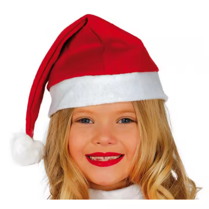 Guirma Gorro de Papá Noel o Mamá Noel infantil - 1