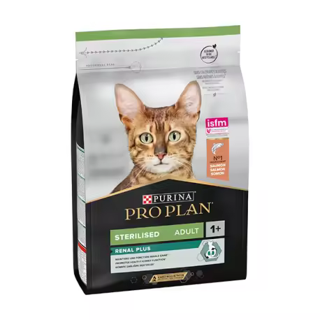 PURINA PRO PLAN GATO ADULT STERILISED SALMÓN 10KG - 1