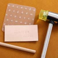 Plantilla De Letras De Cuero Para Grabado Y Estampado Herramienta De Grabado De Cuero Transparente Para DIY Y Leathercraft - details 5