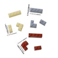 Juguetes De Construcción DIY Bloques Compatible Clásico 1*2 1*4 L1*2 50PCS Paredes De Bloques Altos MOC Para Niños Accesorios De Casa - details 3