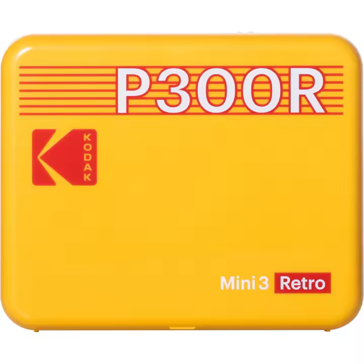 Kodak Mini 3 Retro P300RY Impresora Fotográfica Portátil 4PASS Bluetooth – Nueva - 1
