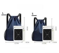 Mochila Deportiva Con Cordón Grande Para Hombres Y Mujeres Bolsa De Viaje Deporte Fitness Gimnasio Playa Básquetbol - details 3
