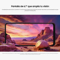Samsung Galaxy A06 4G LTE Pantalla de 6.7'' 4GB+64GB|4GB+128GB Batería 5000 mAh, MediaTek Helio G85, Dual SIM No Charger - details 0
