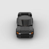 Bloques De Construcción MOC GTR R32 City Car Vehículo Racer Para Niños Juguetes Creativos De Cumpleaños Coche De Carreras De Superdeportivos Bloques De Garage Pequeños Compatible Con Lego ABS Educativo Para 6-12Años - details 5