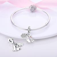 Encantos De Animal Colección Plata Francés Bulldog Gato Mariposa Ladybug Para Pulseras Originales Joyería Hechas a Medida - details 167