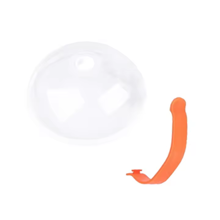 Tapa De Alimentos Para Microondas Resistente Al Calor Con Ventilación Protector Anti-Salpicaduras De Cocina Transparente Y Gruesa - 1
