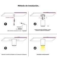 Spot Light LED COB Montado En Superficie 7W 12W En Aluminio Luz De Bajo Para Iluminación De Cocina Interior AC85V-265V - details 8