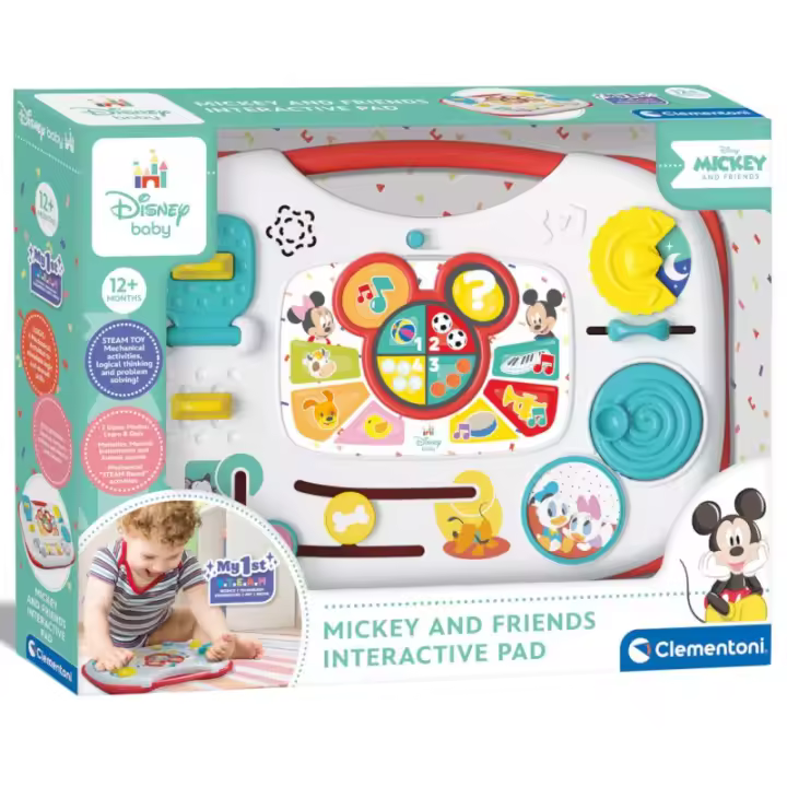 Tableta Infantil Interactiva Educativa de Mickey Mouse Disney - 1