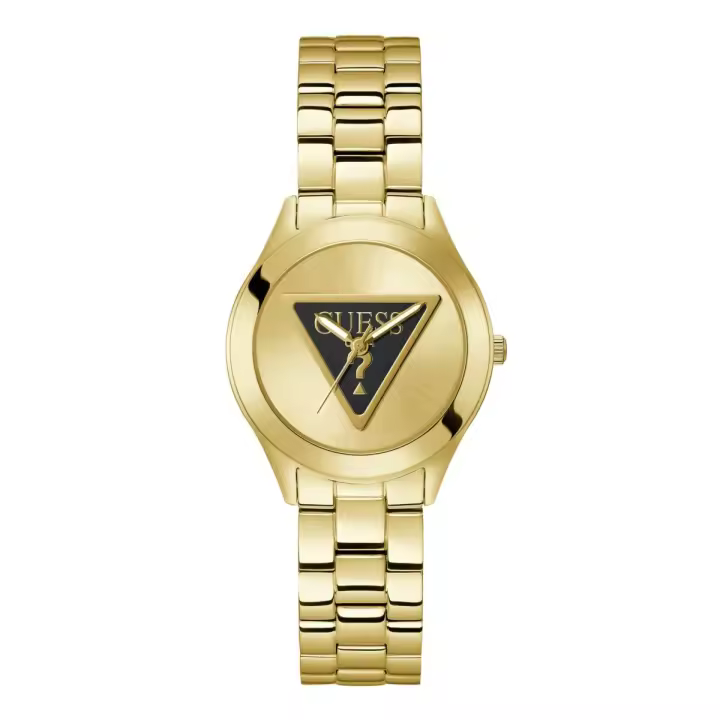 Guess Reloj Mujer Caja De Acero Reciclado Pulsera Acero De Color Dorado Resistente Al Agua 3 Atm Gw0675l2 - 1