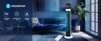 Aigostar Ventilador de torre silencioso con control remoto – Oscilación de 85°, temporizador de 7,5 h, 3 velocidades y 3 modos, ideal para el hogar, estudio o oficina, color negro - details 0