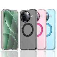 Funda Transparente De Colores Caramelo Para POCO F7Pro F7Ultra F6 X7 X6 pro M7Pro 5G Bumper Magnético Carga Inalámbrica Compatible Con Silicona Anti-Choque Anti-Resbaladizo - details 16