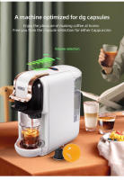Máquina de café en cápsulas HiBREW H2B 5 en 1 - Compatible con 4 cápsulas de café y café espresso molido, prepara café frío, espresso, capuchino y Long Black. Máquina de café para cocina de hotel - details 3