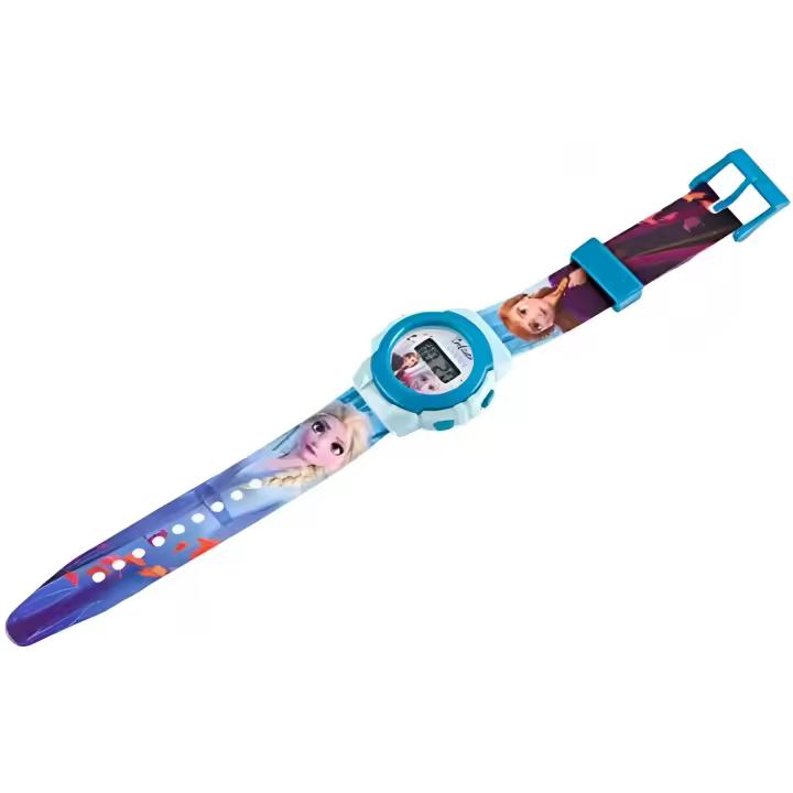Frozen - Reloj digital infantil con correa ajustable para niños, resistente a impactos y uso activo, ideal como regalo para fans de Frozen - 1