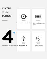 Tijeras Eléctricas Sin Cable Para Costura USB Carga Adecuadas Para Cortar Algodón Tela Cuero Y Otros Material 11000r/min 1300mAH - details 2