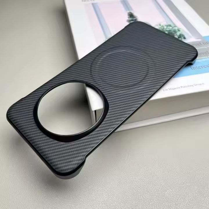 Funda De Teléfono Magnética De Fibra De Carbono Dura Patrón Herramienta Antiderrapante Para Honor Magic 8 7 6 pro Lite Carga Inalámbrica Delgada Protectora Trasera - 1