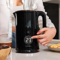 Cecotec Hervidor de Agua Eléctrico de 1,7 L, Pantalla Táctil Thermosense 600 Touch Neo, 2200W, Negro - details 1