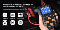 KONNWEI KW208 Prueba De Batería De Coche 12V 100 a 2000CCA Analizador De Circuito De Carga Y Arranque Herramientas De Batería 12 Volts - details 0