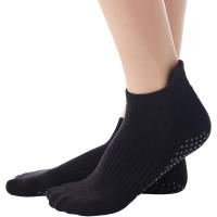 Calcetines De Pilates Antideslizantes Para Mujer Transpirables Fitness Yoga Deporte Ballet Danza Calcetines De Gimnasio - details 1