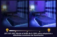 Tira De LED RGB Flexible 40m/30m/20m/15m DC 24V Con Control Por App Y Sincronización Musical Para Decoración De Navidad Y Habitaciones - details 3
