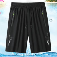 Shorts De Verano Para Hombre Quick Dry Fitness Running Deportivos Pantalones Cortos Casual Clásicos Con Bolsillos Cintura Media Talla M a XXXL Colores Negro Gris Oscuro Azul Oscuro - details 1