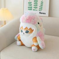 Muñeco De Peluche Creativo De Dibujos Animados Tiburón Gato Para Bebé Regalo De Cumpleaños Y Navidad Para Niños De Edad Infantil - details 1