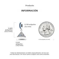 Encantos De Viaje Para Café Plata Charms Para Perros Y Gatos Corazón De Cuentas Adecuados Para Pulsera Original DIY Tendencia Clásica Vintage Romántica - details 300