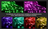 Tiras LED Inteligentes Bluetooth 30M Cambio De Color RGB Con Control Remoto DC24V Para Decoración De Hogar Y Música Sincronizada - details 2