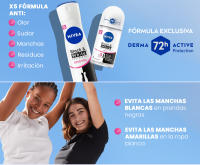 NIVEA Black & White Invisible Original Spray Desodorante 200ml, 6 unidades, 200ml*6 - details 1