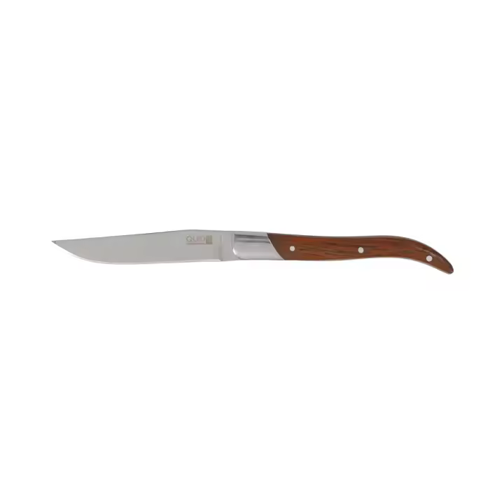 Quid Professional Narbona Cuchillo Acero Inox Mango Madera 22CM - 1