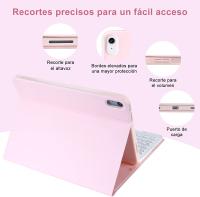 Funda con Teclado Español Ñ compatible con Sams Galax A11+/Tab A9+ 11''(SM-X210/X216/X218/ SM-X230/X235/X236, Teclado Español Ñ Bluetooth Inalámbrico Desmontable con Funda y Portalápices compatible con Sam Gala Tab A9 Plus 11 Pulgadas - details 3