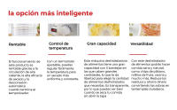 Deshidratador de Alimentos MisterChef 250 W, 5 Bandejas Cilíndricas, 220V, Ideal para Frutos Secos y Aperitivos Saludables, con Recetario Incluido - details 1