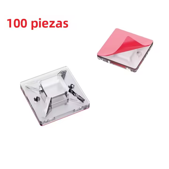 50/100pcs Soporte Para Cables Durable Clip Abrazadera Organizador De Cable Para Tablero De Pedales Gestor De Cableado Exterior - 1