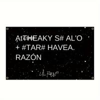 Bandera De Lil Peep Look at the Sky Tonight 2x3fts 3x5fts Para Decoración Interior De Hogar Colegio Dormitorio Sala De Estar Material Poliéster Estilo Colgante - details 0