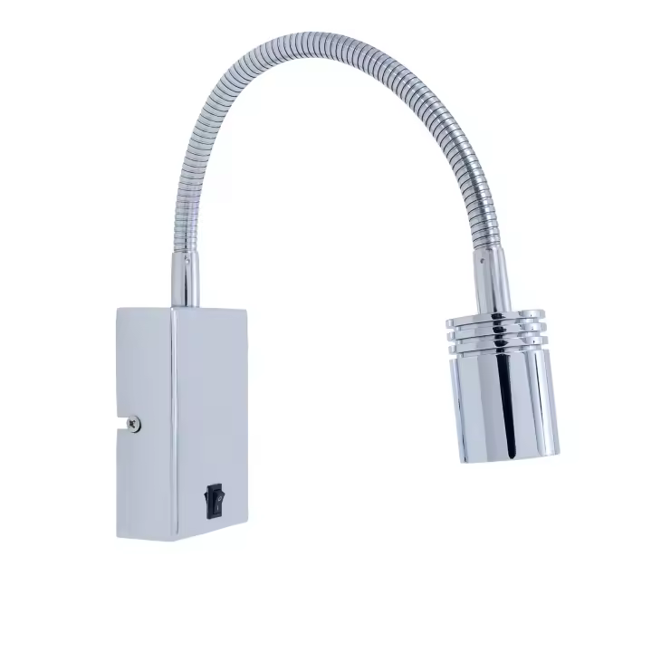 LEDS C4 Luz De Lectura Book Rectangular Surface Led 3W 3000K Cromo 125Lm - 1