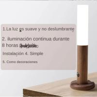 JUSTLANG Luz LED Magnética USB Con Sensor De Movimiento PIR Luz De Pasillo Exterior Automática Completa Luz De Pared Moderna Para Cocina Dormitorio Estudio - details 3