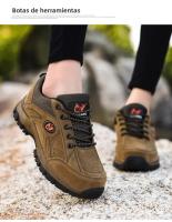 Zapatos Casuales De Cuero Para Hombres Y Mujeres Con Peluche Cálido Talla 49 Antideslizantes Transpirables Para Primavera Otoño Verano Y Invierno - details 20