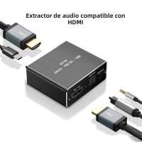 Convertidor De Video 4K 2K Extractor HDMI a 3.5MM Audio SPDIF Óptico TOSLINK Salida Estéreo Adaptador Splitter Compatible Con HDMI - details 0