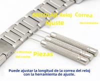 Reloj De Pulsera De Lujo Para Hombre WWOOR En Acero Inoxidable Y Oro Resistente Al Agua Con Cronógrafo Y Display Luminoso - details 10