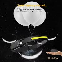 Linterna Frontal LED Recargable De Larga Duración Con Potente Luz Para Camping Y Actividades Al Aire Libre Resistente Al Agua - details 4