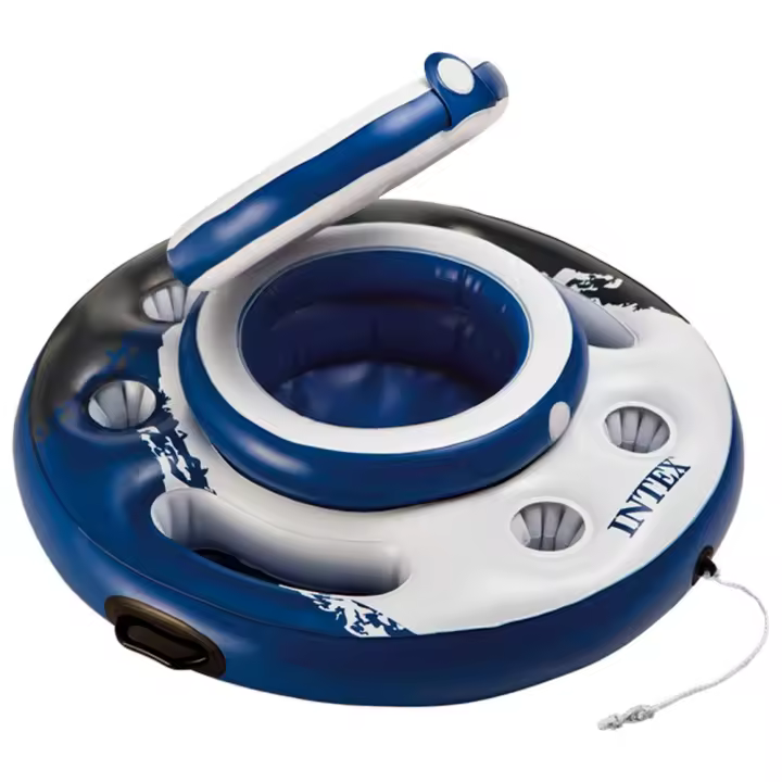 Nevera hinchable mega chill INTEX, gama river run - diámetro 89 cm - 1