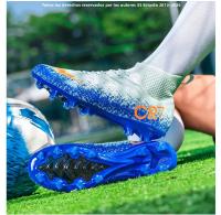 Zapatos De Fútbol Para Hombres Suela De Goma Antideslizante Resistente Al Desgaste Tamaño Del Pie Verdadero Deporte Al Aire Libre Hierba Natural Entrenamiento - details 3