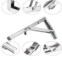 Escuadra abatible 300x155mm. Soporte plegable de acero inoxidable Amig. Carga máxima 35kg - details 1