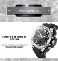 Reloj De Pulsera Deportivo Para Hombre OFNS Marca De Lujo Estilo G Cuarzo Analógico Resistente Al Choque Con Pantalla LED Digital Impermeable - details 16